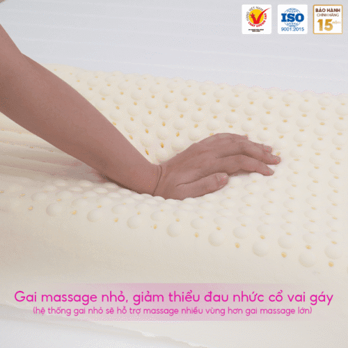 Goi cao su thien nhien thang loi masage nut